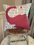 Alabama AL Football era Dorm room man cave pillow cover (Copy)