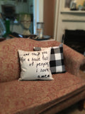 Thanksgiving pillow cover thank you for family home decor