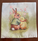 Vintage Chick and Rabbit