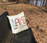 Lake home decor Lake Gypsy pillow cover