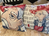 Mississippi Colonel Reb Football Flim Flam dorm room man cave decor pillow cover