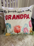 Custom pillow cover home decor for pet grandparent child’s room high school team