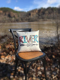 River home decor River Gypsy pillow cover