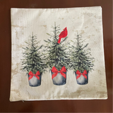 Fir Tree with Cardinal