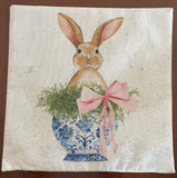 Cute Rabbit with pink bow