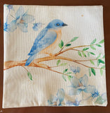 Floral Blue Bird