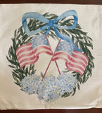 Flag Hydrangea Wreath