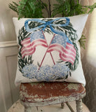 Flag Hydrangea Wreath