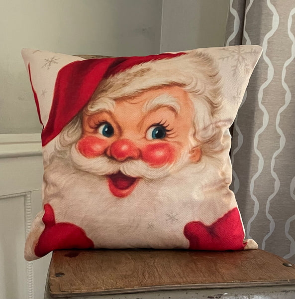 Santa vintage red gloves