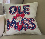 Ole Miss bubble letters