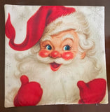 Santa vintage red gloves