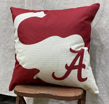 Alabama AL football elephant dorm room man cave decor