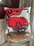 Arkansas AR State Razorback U of A dorm room man cave decor