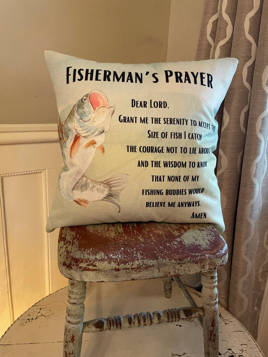 Fisherman’s Prayer fish – Rhonda’s PillowTalk