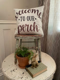 Welcome to OUR porch