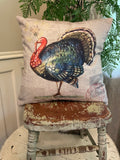 Fall Home Decor Turkey vintage inspired pillow cover