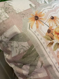 Fall preppy floral Home decor mum chrysanthemum pillow cover