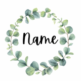 Custom grandparent pillow cover Eucalyptus wreath home decor coordinating patterns available