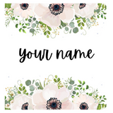 Grandparent custom Name home decor pillow cover coordinating patterns available